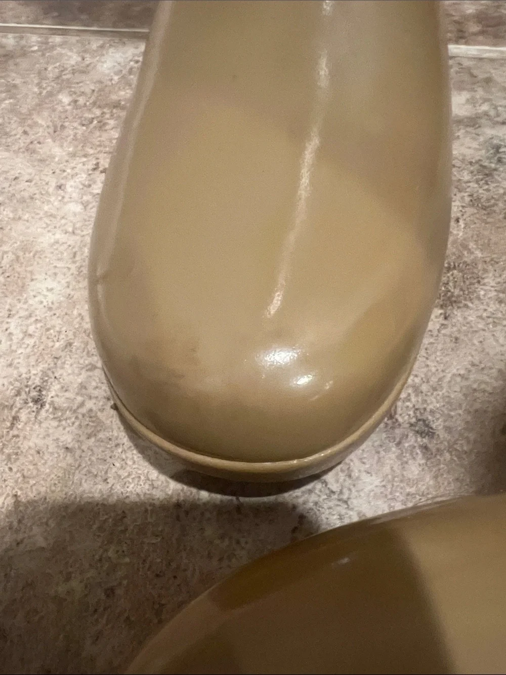 Hunter Tan Neutral Gloss Tall Rain Boots